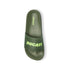 Ciabatte da uomo verde militare con logo a contrasto Ducati, Brand, SKU p422000288, Immagine 0